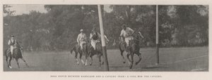 Polo-Match zwischen Ranelagh und einem Kavallerie-Team, ein Tor für die Kavallerie