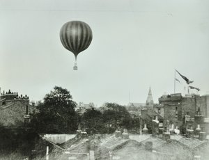 Poplar Recreation Ground: Heißluftballon, 1892