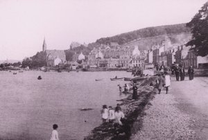 Port Bannatyne (Schwarz-Weiß-Foto) von English Photographer