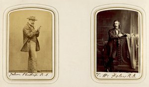 Porträts von John Phillip und John Henry Foley