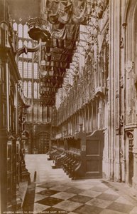 Postkarte von Westminster Abbey von English Photographer
