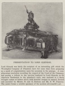 Übergabe an Lord Glenesk