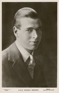Prinz George, Herzog von Kent von English Photographer