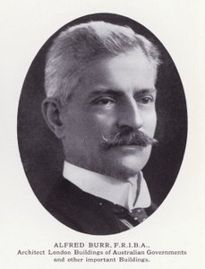 Prominente Männer von London: Alfred Burr von English Photographer