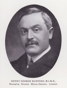 Prominente Männer von London: Henry George Burford von English Photographer
