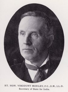 Prominente Männer von London: Rt Hon Viscount Morely von English Photographer