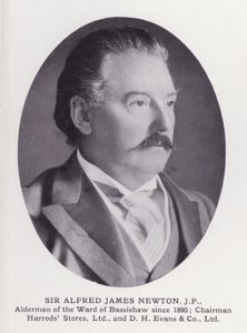 Prominente Männer von London: Sir Alfred James Newton von English Photographer
