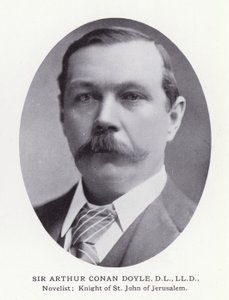 Prominente Männer von London: Sir Arthur Conan Doyle von English Photographer