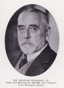 Prominente Männer von London: Sir Douglas Straight von English Photographer
