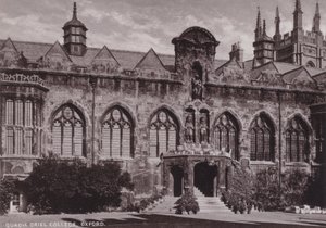 Quadrangle Oriel College, Oxford von English Photographer