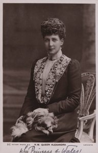 Königin Alexandra (s/w Foto)
