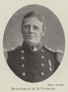 Konteradmiral A D Fanshawe von English Photographer