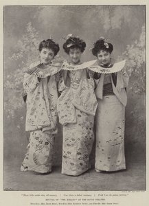 Wiederaufführung von The Mikado im Savoy Theatre von English Photographer
