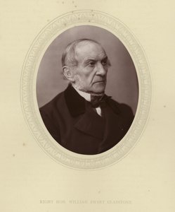 Der ehrenwerte William Ewart Gladstone von English Photographer