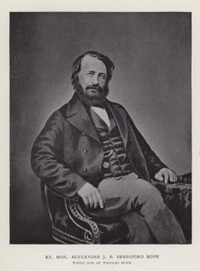 Der ehrenwerte Alexander J. B. Beresford Hope, dritter Sohn von Thomas Hope