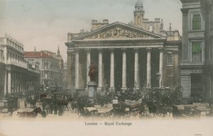 Royal Exchange, London von English Photographer