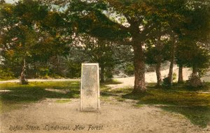 Rufus-Stein, Lyndhurst, New Forest