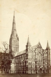 Kathedrale von Salisbury von English Photographer