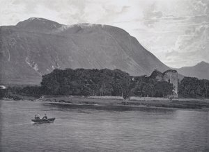 Schottland: Ruinen von Inverlochy Castle, Ben Nevis