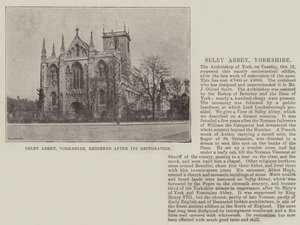 Selby Abbey, Yorkshire, wiedereröffnet nach der Restaurierung
