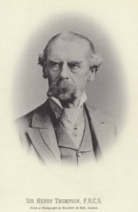 Sir Henry Thompson, FRCS von English Photographer