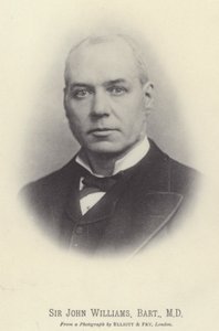Sir John Williams, Baronet, MD von English Photographer
