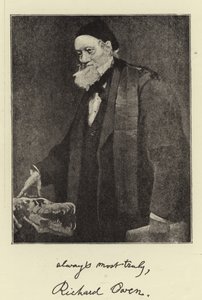 Sir Richard Owen, KCB, FRS von English Photographer