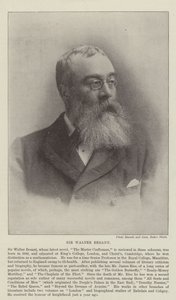Sir Walter Besant von English Photographer