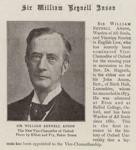 Sir William Reynell Anson