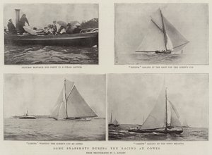 Einige Schnappschüsse während der Rennen in Cowes von English Photographer