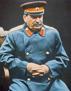 Stalin auf der Jalta-Konferenz, Februar 1945 von English Photographer