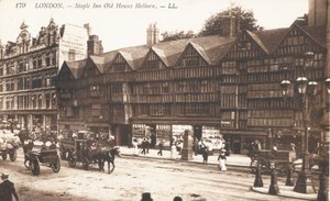 Staple Inn Alte Häuser in Holborn