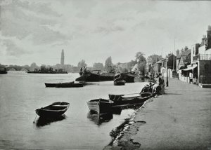 Strand-on-the-Green, Hounslow: Gesamtansicht, 1895