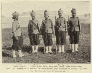 Das 24. (Baluchistan) Herzogin von Connaughts eigenes Regiment der Bombay-Infanterie