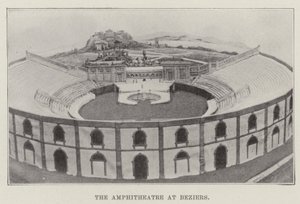 Das Amphitheater in Beziers von English Photographer