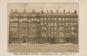The Bedford Hotel, Southampton Row, London von English Photographer
