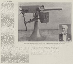 Die nervigste Waffe der Buren, die 37-Millimeter Maxim-Automatikkanone