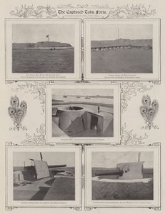 Die eroberten Taku-Forts, 1900