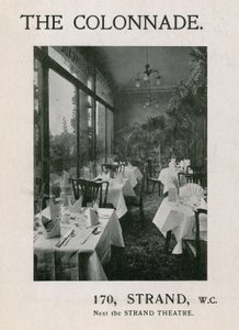 Die Kolonnade, 170 Strand von English Photographer