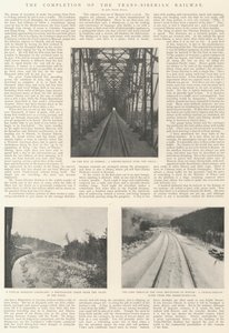 Die Fertigstellung der Transsibirischen Eisenbahn