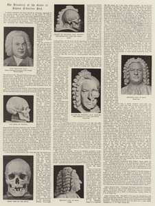 Die Entdeckung des Grabes von Johann Sebastian Bach