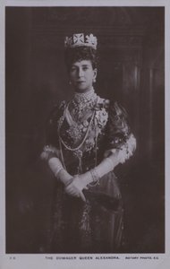Die verwitwete Königin Alexandra von English Photographer