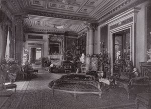 Das Wohnzimmer, Marlborough House von English Photographer