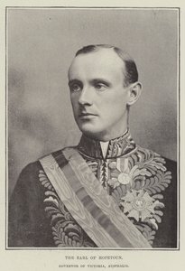 Der Earl of Hopetoun, Gouverneur von Victoria, Australien