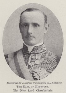 Der Earl of Hopetoun, der neue Lord Chamberlain
