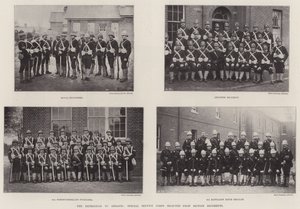 Die Expedition nach Ashanti, Sonderdienstkorps ausgewählt aus britischen Regimentern
