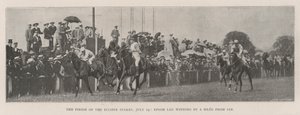 Das Ende der Eclipse Stakes, 19. Juli, Epsom Lad gewinnt knapp vor Ian
