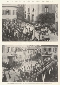Das Begräbnis der Kaiserin Friedrich