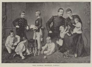 Die deutsche Kaiserfamilie von English Photographer