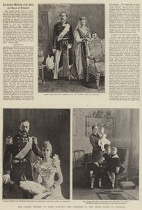 Die Goldene Hochzeit Ihrer Majestäten König Christian IX. und Königin Louise von Dänemark von English Photographer